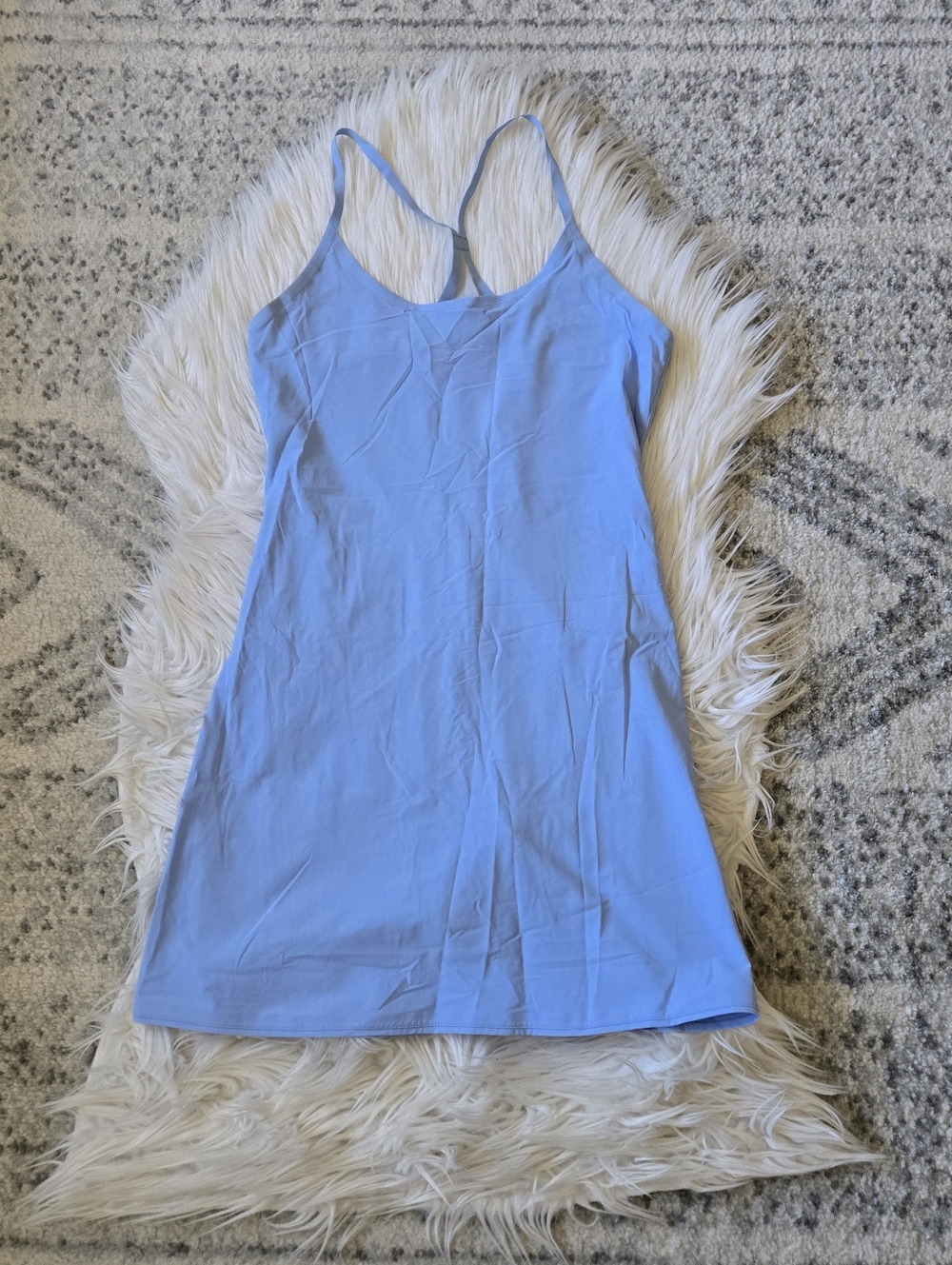 Outdoor Voices Powerpuff Girls Bubbles Blue Exercise Dress